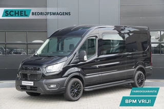 Ford Transit 350 2.0 TDCI L3H2 Trend 130pk DC 7 zits - Navi - Stoelverwarming - Raptor - Cruise - Trekhaak - PDC - Rijklaar