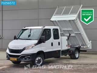 Iveco Daily 35C16 3.0L Kipper Dubbel Cabine 3500kg trekhaak Airco Cruise Navi Tipper Benne Kipper Airco Dubbel cabine Trekhaak Cruise control