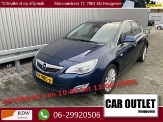 Opel Astra 1.4 Turbo Cosmo 5-Drs, Navi, Leer/Stof, CC, PDC, LM, nw. APK – Inruil Mogelijk –