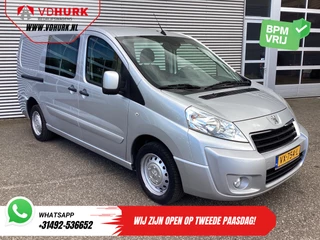Peugeot Expert 2.0 HDI 130 pk L2 Dubbel Cabine DC EXPORT Airco/ Cruise/ Navi/ PDC/ Trekhaak