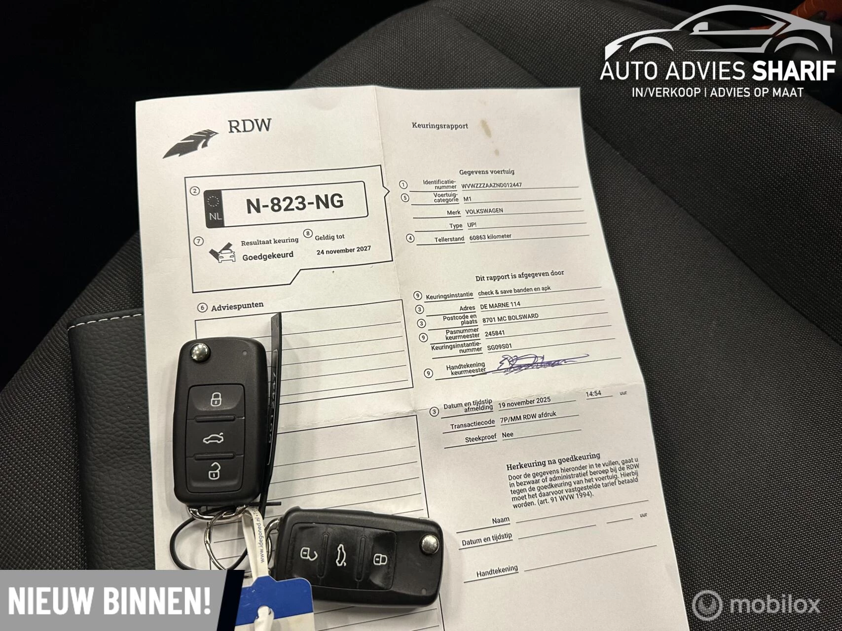 Hoofdafbeelding Volkswagen up!