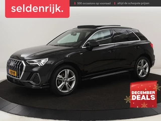 Audi Q3 35 TFSI S Line | Panoramadak | Stoelverwarming |  Adaptive cruise | Camera | Carplay | Virtual Cockpit | Navigatie | Sportstoelen | Half leder | Climate control | Virtual Cockpit