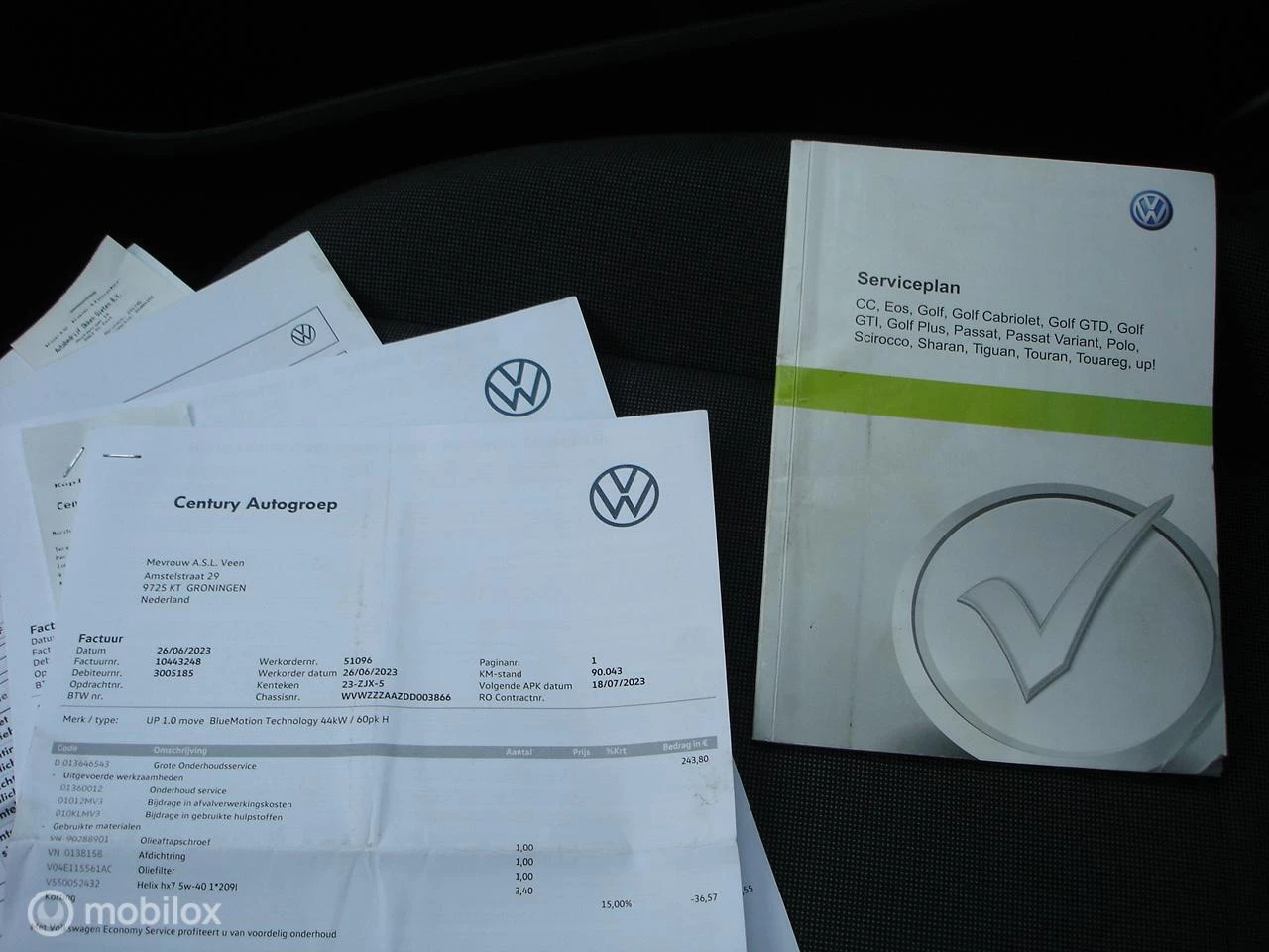 Hoofdafbeelding Volkswagen up!