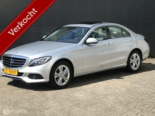 Hoofdafbeelding Mercedes-Benz C-Klasse Mercedes C-klasse 200 Avantgarde I Adapt.Cruise I Sunroof I LED I