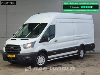 Ford Transit 170pk Automaat Hoog Dak L4H3 Airco Cruise Camera Parkeersensoren Euro6 L4 Airco Cruise control