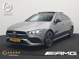 Mercedes-Benz CLA Shooting Brake 250 e AMG Plug In Hybrid 218pk Dealer O.H PHEV | Trekhaak Af Fabriek | Panodak | Burmester Sound | Adaptive Cruise | Alcantara Sportstoelen Verwarmd | Sfeerverlichting | WideScreen | Navigatie |