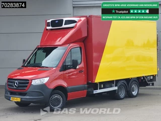 Mercedes BE-Oplegger BE Combi Bi-Temp 3500KG+ Koel Vries Automaat Luchtvering Carrier Pulsor 600MT D'Hollandia 1000KG Laadklep Airco MBUX Euro6 Koel Koeler Kühl Kühler Kühlwagen Vries Vriezer Frigo 23m3