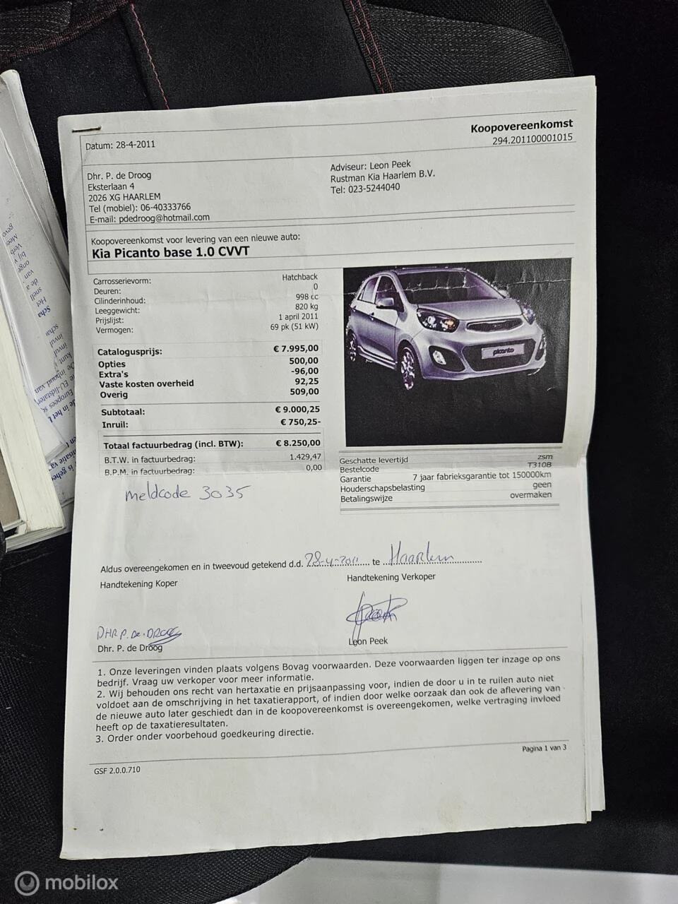 Hoofdafbeelding Kia Picanto
