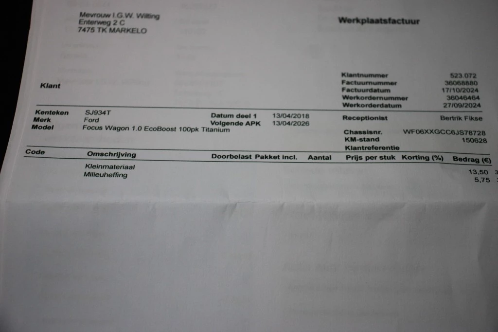 Hoofdafbeelding Ford Focus