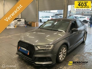 Audi A3 Limousine 35 TFSI S-line S3 Panodak RS Kuipstoelen B&O Virtual Navi Carplay Maxton