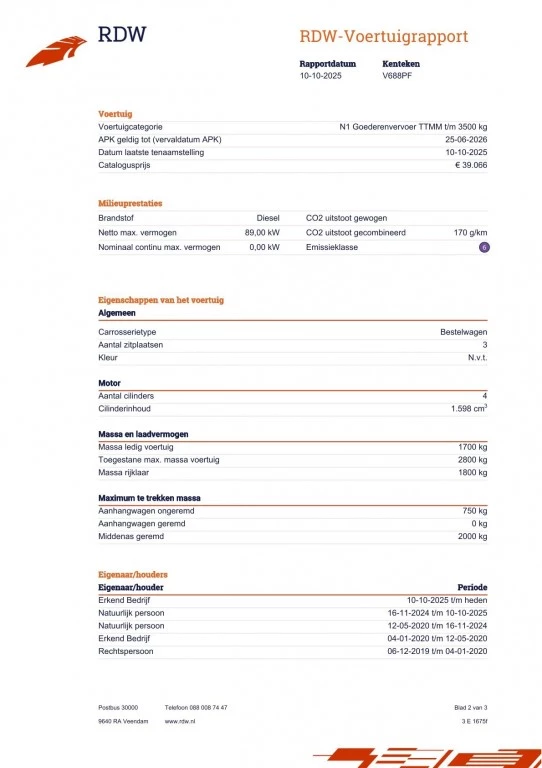 Hoofdafbeelding Renault Trafic