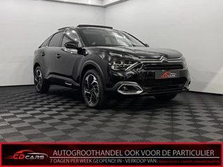 Citroën C4 1.2 Puretech Max 131PK Pano, Leder, 360 Camera, Head-up display, Massage stoelen, Keyless start, Cruise control, Stoelverwarming