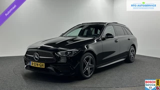 Mercedes C-klasse Estate 300 e AMG Line PANO CAMERA LEER NIGHT PAKKET.