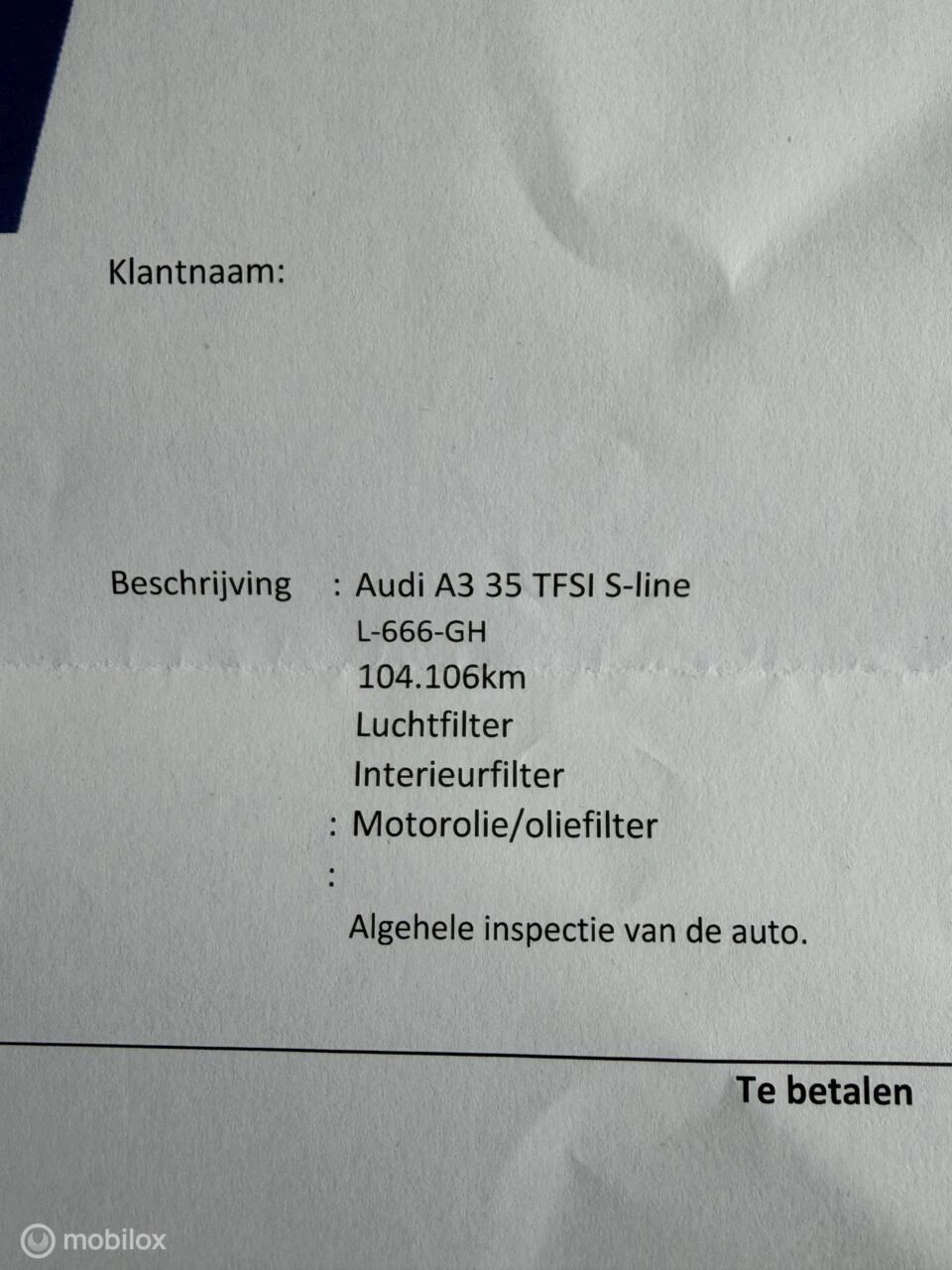 Hoofdafbeelding Audi A3