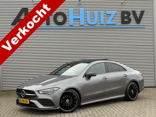 Mercedes-Benz CLA 180 AMG Line Panoramadak-/ Schuif-kanteldak Widescreen Keyless Entry Head-Up Display Ambienteverlichting ACC 19 Inch LED 360 Graden Camera Night Pakket BTW Vol!!