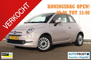 Fiat 500 1.0 Hybrid Star Panoramadak Two Tone Interieur Half Leder Carplay Navigatie 15 inch LMV Cruise Control Airco Parkeersensor