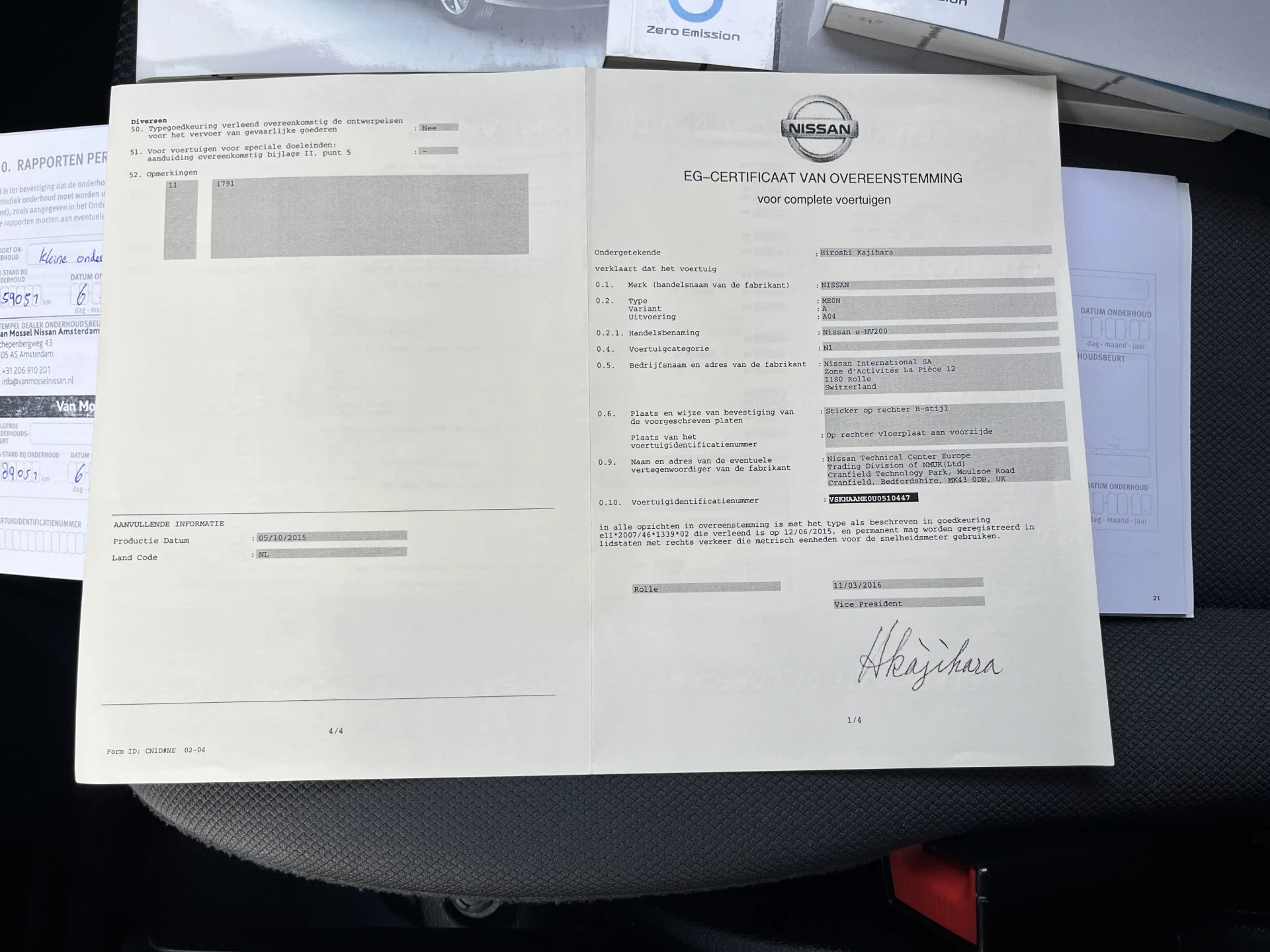 Hoofdafbeelding Nissan e-NV200