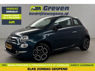 Fiat 500 1.0 Hybrid Club LED Clima Cruise Carplay 15"LMV Parkeersensoren