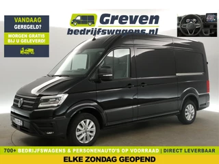 Volkswagen Crafter 2.0 TDI DSG HIGHLINE EXCLUSIVE L3H3 | FACELIFT MODEL | BPM VRIJ | NIEUW 3000KG TREKHAAK VIRTUAL 2XSCHUIFDEUR ADAPTIVE CRUISE LED 140PK CARPLAY 17"LMV