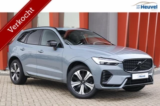 Volvo XC60 T6 Recharge AWD Plus Dark | Panoramadak | 360° Camera | Trekhaak | Pilot Assist | BLIS | Stoelverwarming | Keyless | Glossy Black
