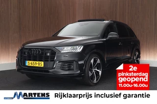 Audi Q7 55 TFSI e 381pk quattro Pro Line S Trekhaak 360Camera B&O Head-Up Keyless Virtual Cockpit Luchtvering Panoramadak 2x S-Line