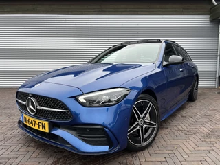Mercedes-Benz C-Klasse Estate 200 Launch Edition AMG Line Panoramadak night