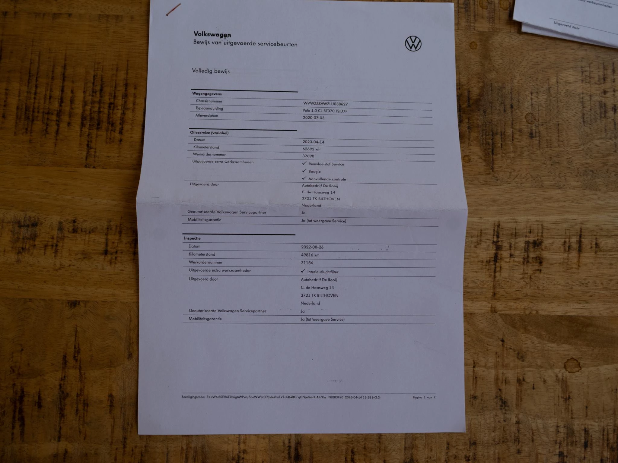 Hoofdafbeelding Volkswagen Polo
