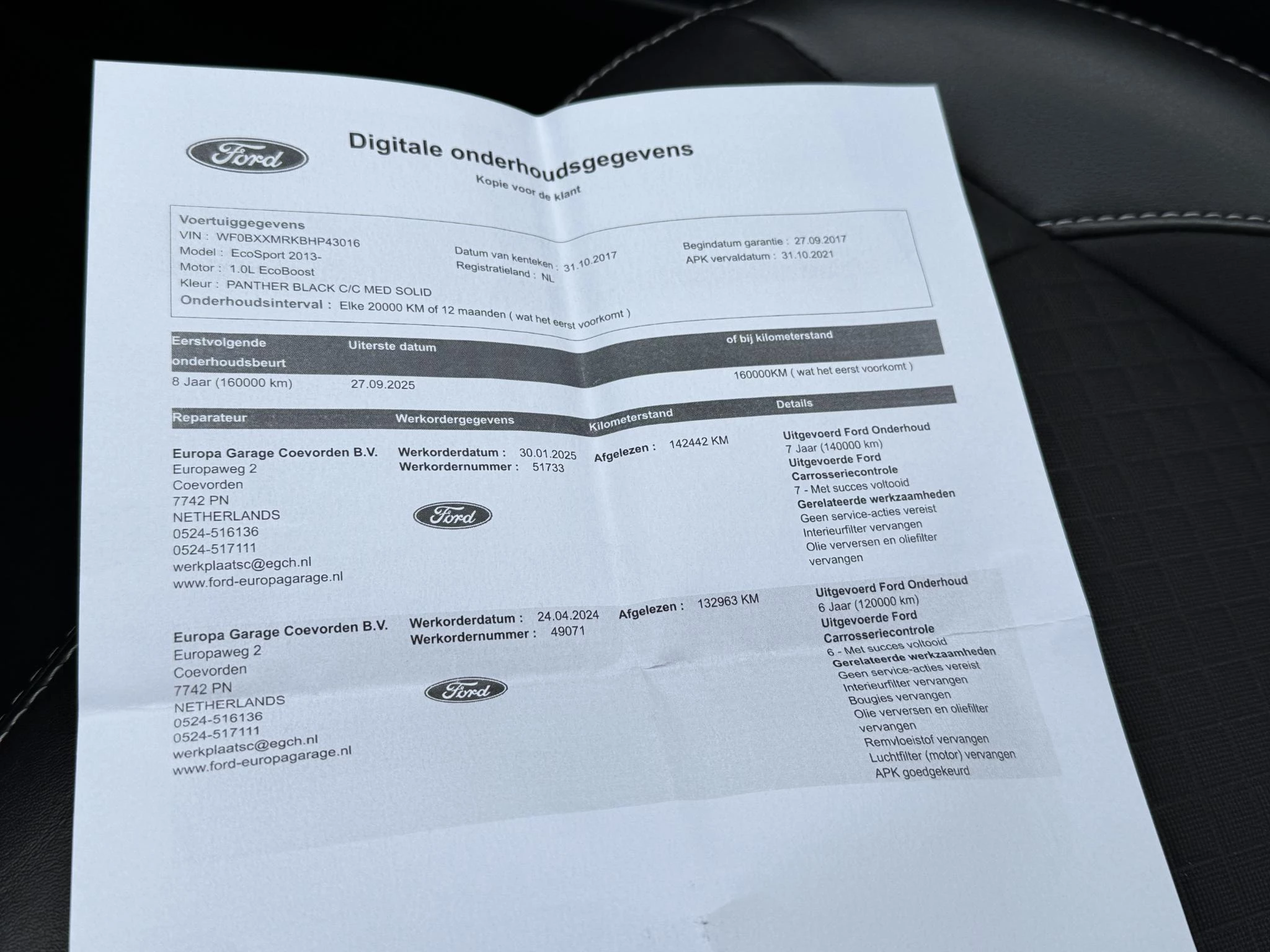 Hoofdafbeelding Ford EcoSport