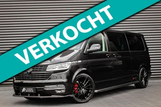 Hoofdafbeelding Volkswagen Transporter Volkswagen Transporter 2.0 TDI L2H1 150PK BULLI FULL BLACK / JB- EDITION / 2X SCHUIFDEUR / VERLAGINGSVEREN / DUBBEL CABINE / FULL