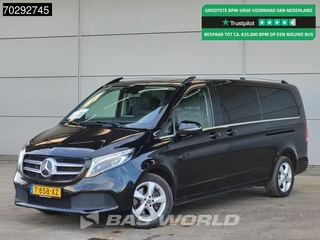 Mercedes V250 Ex. BPM/Ex.BTW Personenvervoer 8-Persoons V-250 Avantgarde Automaat 2x Schuifdeur LED Xenon Navi Airco Cruise Camera Parkeersensoren Euro6 VIP Passenger Transport TV Taxi Kombi Airco Cruise control