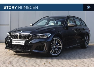 BMW 3 Serie Touring M340i xDrive High Executive Automaat / Panoramadak / Trekhaak / Sportstoelen / Laserlight / Comfort Access / Head-Up / Harman Kardon / M Sportonderstel