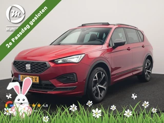 SEAT Tarraco 1.4 TSI e-Hybrid FR PHEV 245pk | Trekhaak Af Fabriek | Panodak | Adaptive Cruise | 360 Camera | Alcantara Sportstoelen Memory & Verwarmd | Sfeerverlichting | Stuur Verwarmd | Apple Carplay | Keyless | Blis | Plug In Hybrid