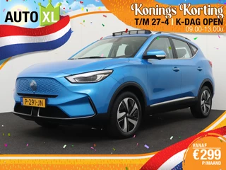 MG ZS EV MG EV Luxury 50 kWh Pano-dak Leder Camera 17'LMV Dodehoek  