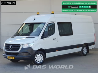 Mercedes Sprinter 314 CDI Automaat L3H2 Dubbel Cabine 3,5t Trekhaak Navi Airco Cruise Camera DC Doka Mixto 15m3 Airco Dubbel cabine Trekhaak Cruise control