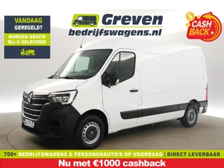 Renault Master T33 2.3 dCi 150PK L2H2 | Airco | Camera | Cruise | Trekhaak | 3 Persoons | PDC | LED