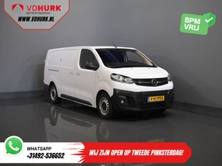 Opel Vivaro-e Electric L3 50 kWh 230 km WLTP Snellader/ Keyless/ Carplay/ Stoelverw/ Climate/ PDC/ Cruise