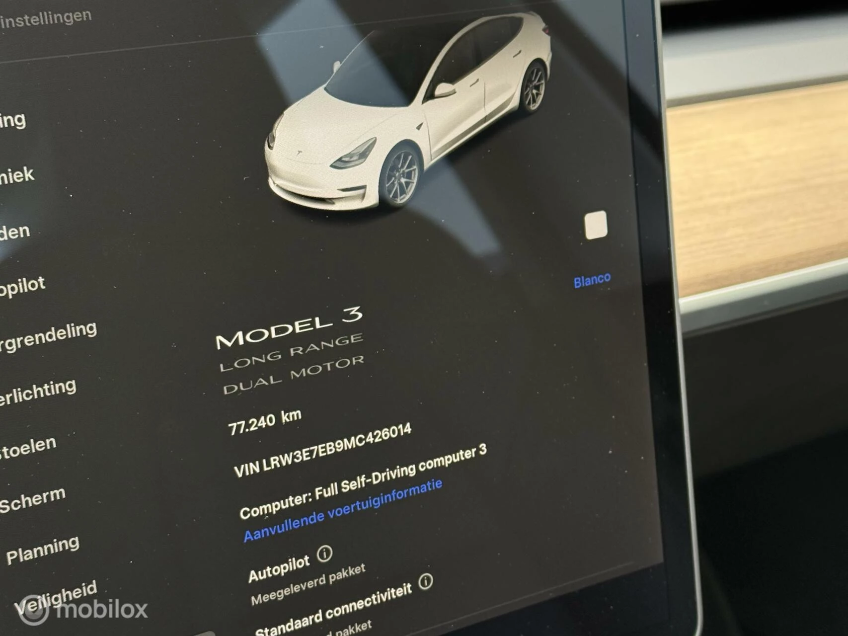 Hoofdafbeelding Tesla Model 3