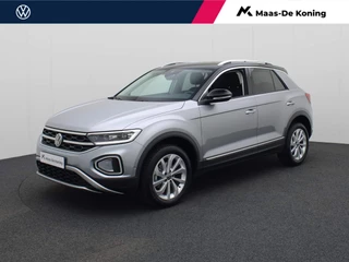 Volkswagen T-Roc 1.5 TSI 150PK Style DSG | Trekhaak | Navigatie | Parkeersensoren | Zwart dak |