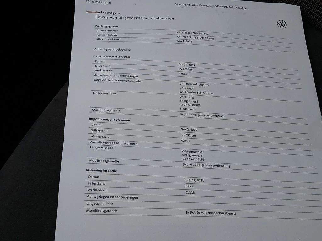 Hoofdafbeelding Volkswagen Golf