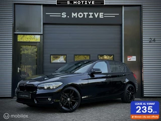 BMW 1-serie 116i M Stoelverwarming 5drs zwart 12-2016
