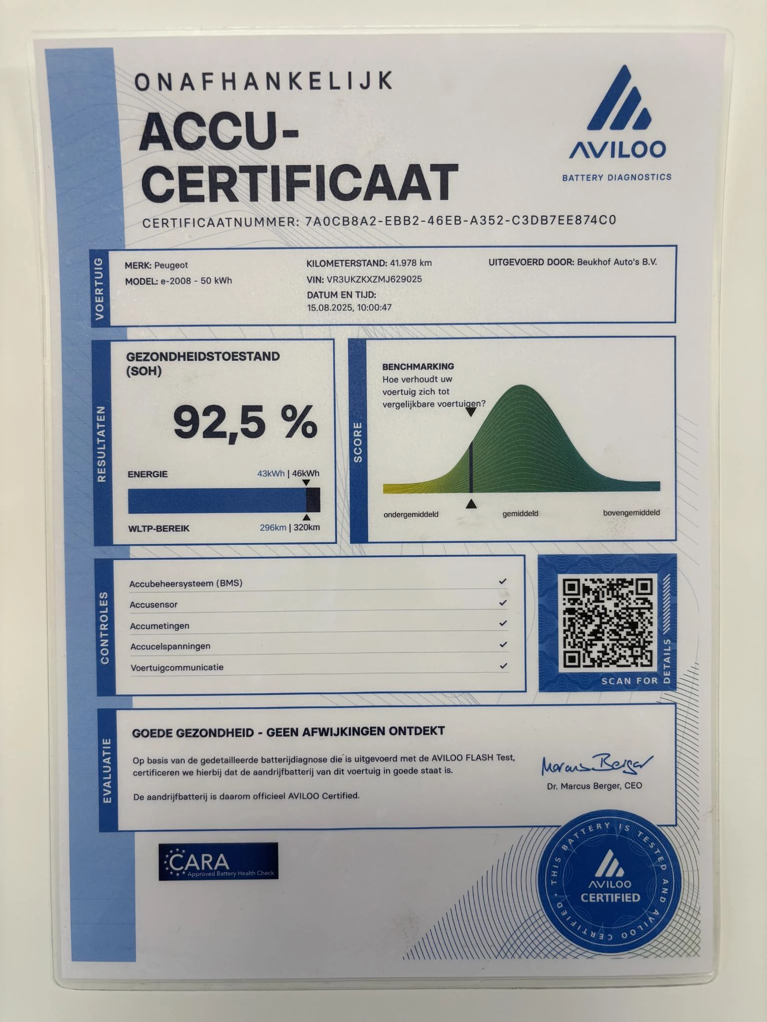 Hoofdafbeelding Peugeot e-2008