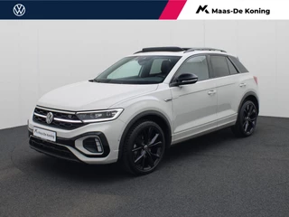 Hoofdafbeelding Volkswagen T-Roc Volkswagen T-Roc 1.5TSI/150PK R Line Blackstyle DSG · Panoramadak · Navigatie · Camera + Parkeersensoren · Garantie tot maart 2026