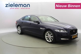 Hoofdafbeelding Jaguar XF Jaguar XF 2.0D Portfolio Automaat - Navi, Leer, Stoel/stuur verwarm.
