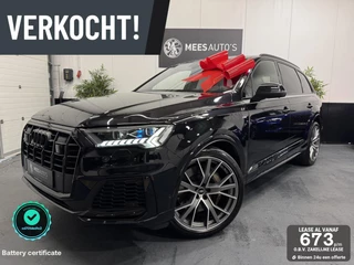 Audi Q7 55 TFSI e quattro S-Edition|RS Zetels|22"|B&O|Matrix