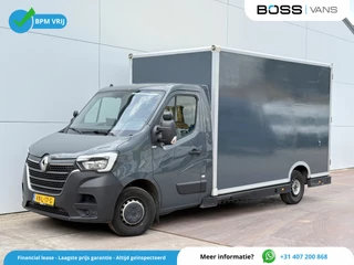 Renault Master Plancher T35 2.3 dCi 150pk Luchtvering Airco Cruise Control Plancher Foodtruck Meubelbak Paardenwagen