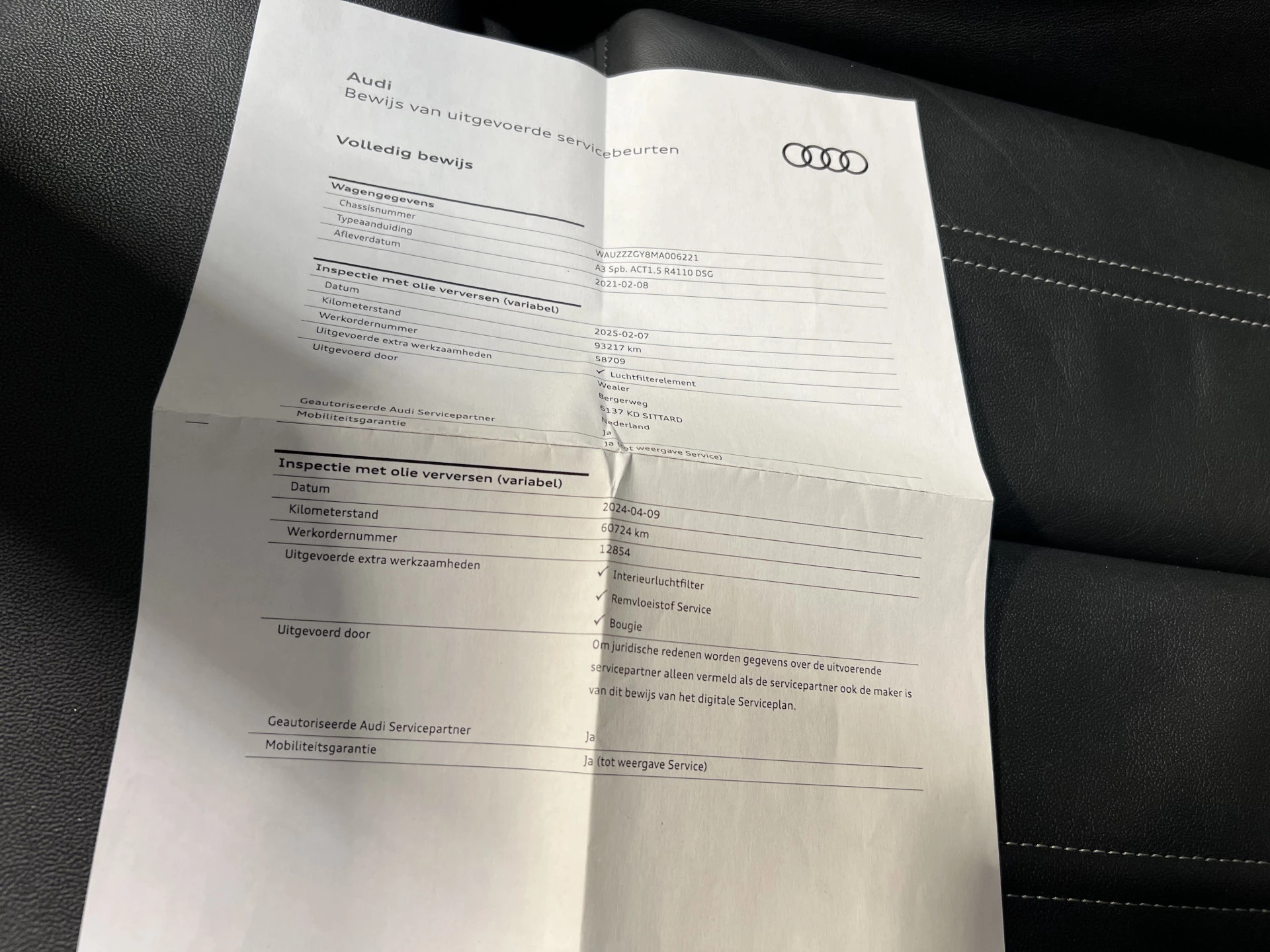Hoofdafbeelding Audi A3
