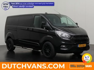 Ford Transit Custom 2.0TDCI 130PK Automaaat Dubbele Cabine Lang Raptor sport | Navigatie | Camera | Airco | Cruise | 2xSchuifdeur