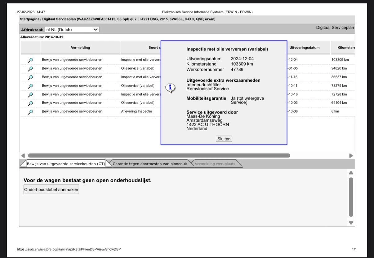 Hoofdafbeelding Audi S3