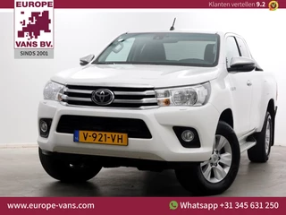 Hoofdafbeelding Toyota Hilux Toyota Hilux 2.4 D-4D-F 150pk E6 4WD 4x4 Xtra Cab Professional Trekhaak 3500kg 01-2019