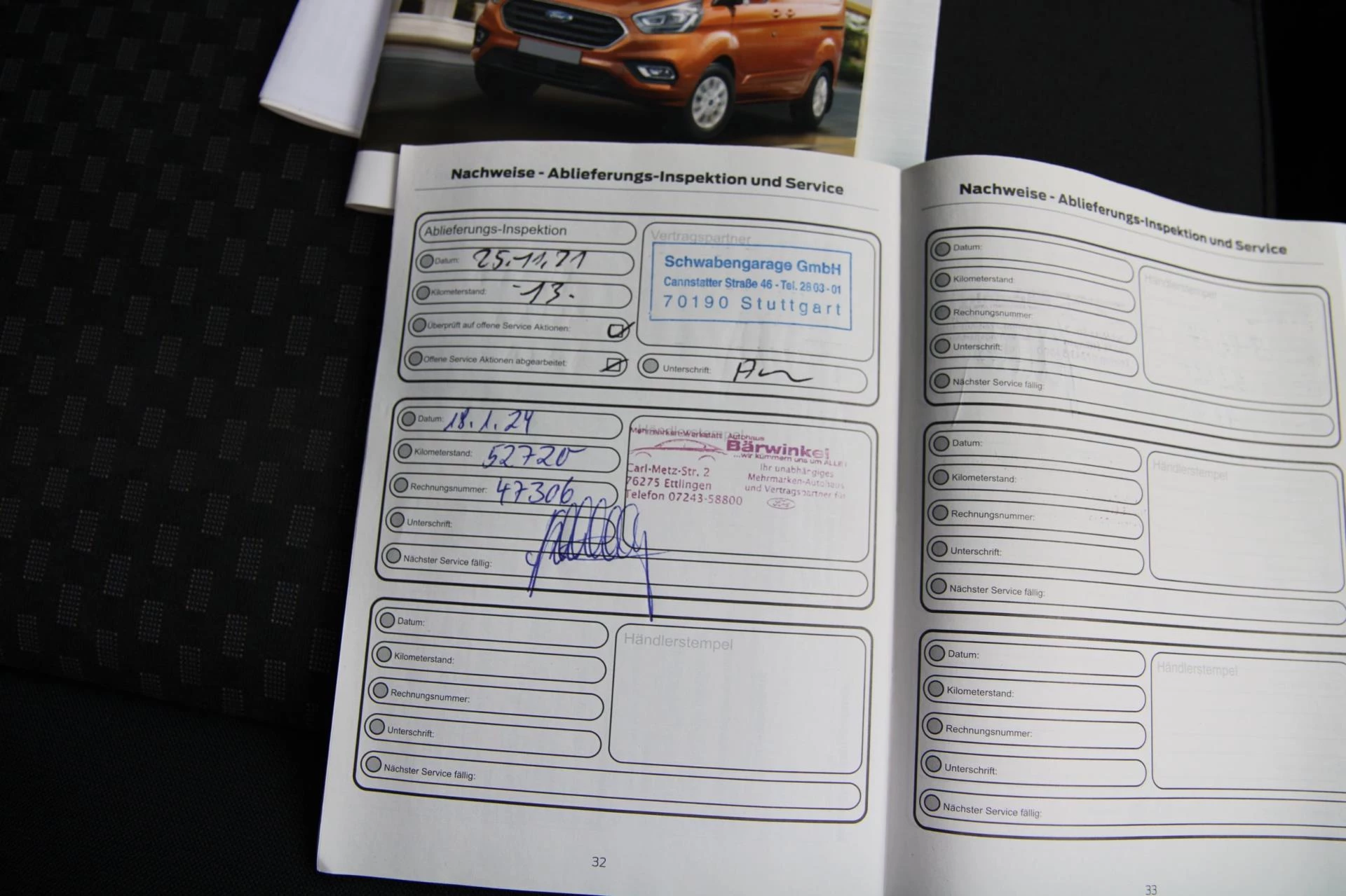 Hoofdafbeelding Ford Transit Custom